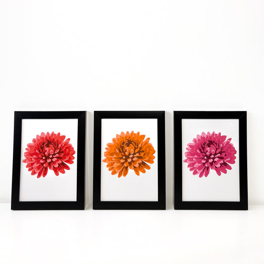 Mums Trio Mini Paint By Number Kit