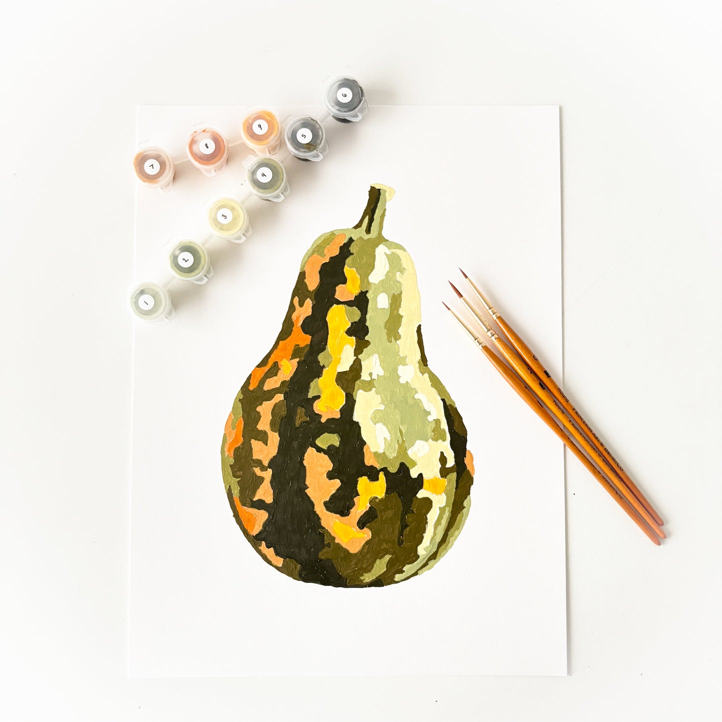 Pumpkin Trio Paint By Number Kit