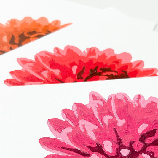 Mums Trio Mini Paint By Number Kit